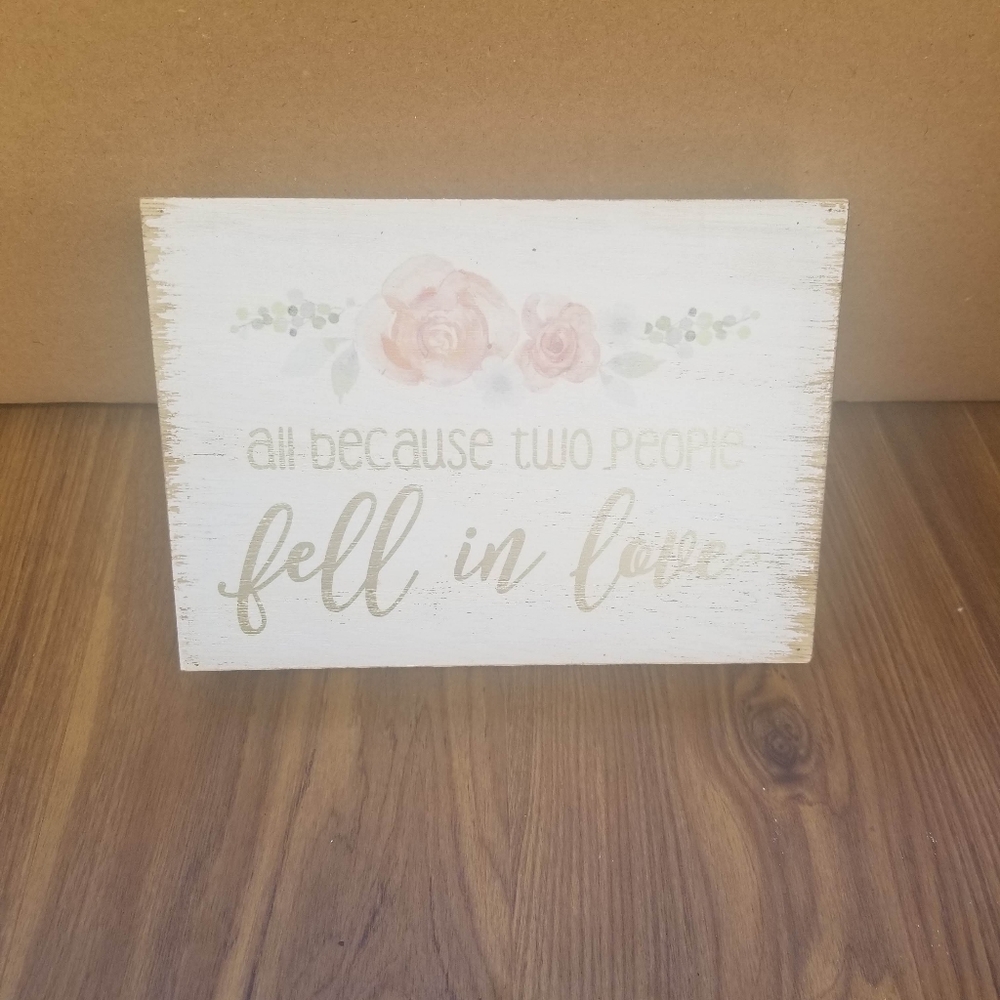 Wedding signs